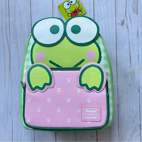 Loungefly | Bags | Loungefly Keroppi 3d Gingham Mini  display picture 1